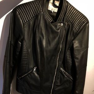 ZARA FAUX LEATHER JACKET
